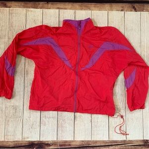Vintage Nike purple pink windbreaker no size tag